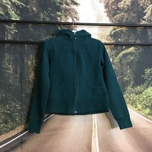 Lululemon Deep Green Scuba Hoodie